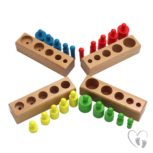 Little Genius – Montessori Farb- & Größenpuzzle