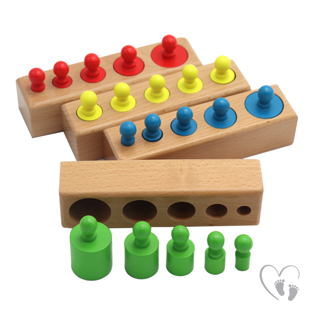 Little Genius – Montessori Farb- & Größenpuzzle