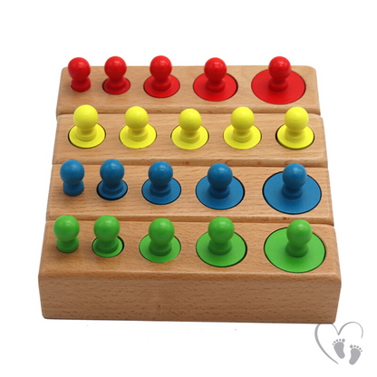 Little Genius – Montessori Farb- & Größenpuzzle