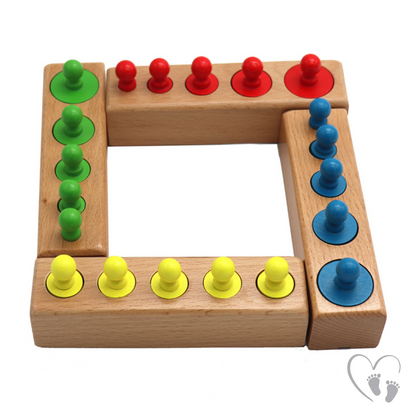 Little Genius – Montessori Farb- & Größenpuzzle