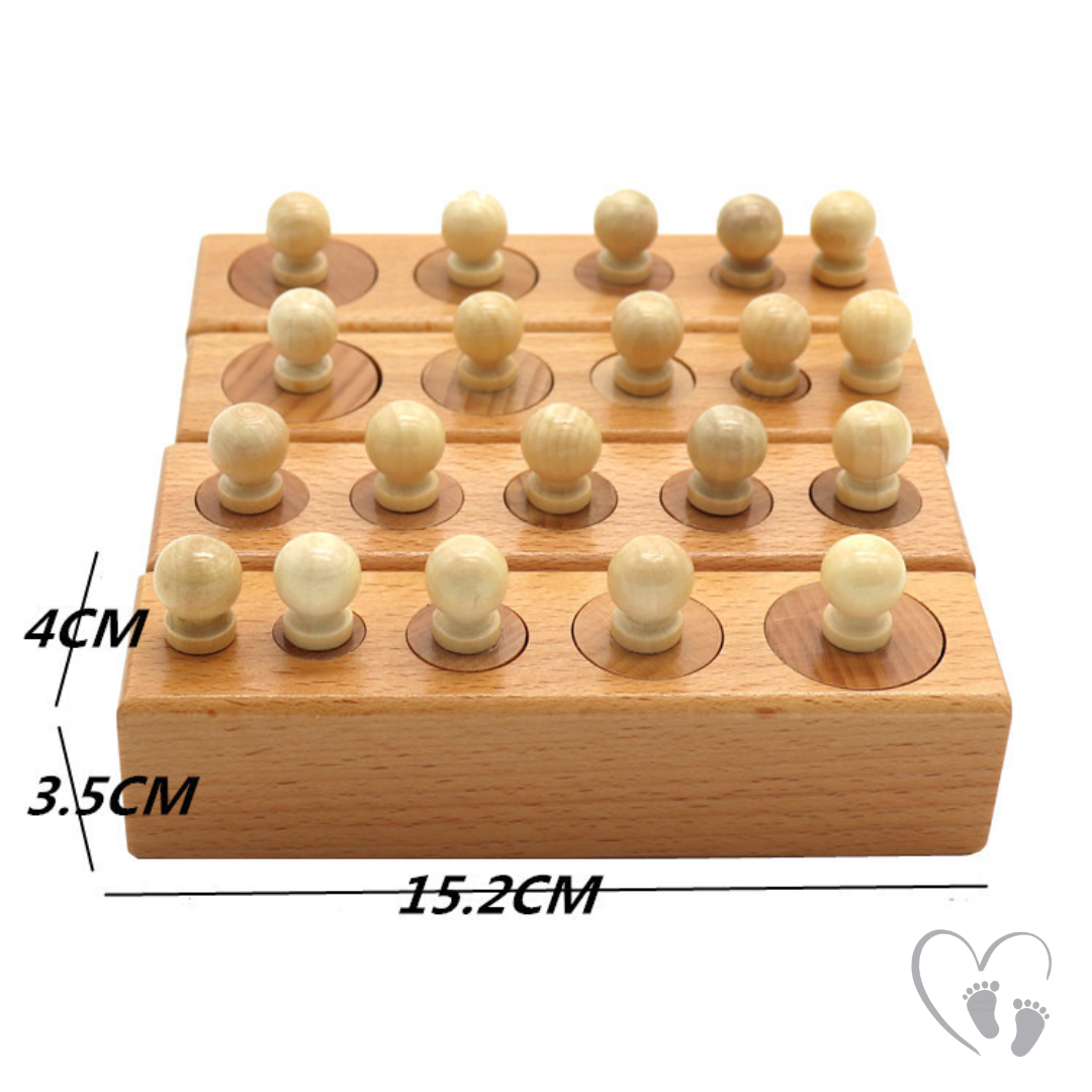 Little Genius – Montessori Farb- & Größenpuzzle