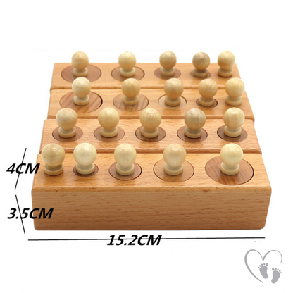 Little Genius – Montessori Farb- & Größenpuzzle